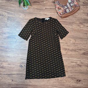 Art Deco Printed Dress